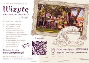 19-09-2026 (sobota) godz. 13:30 Wizyta w palarni kawy z degustacją - Klasycznie o kawie   